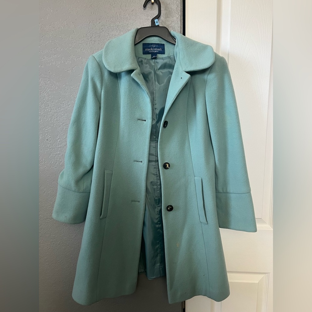 Blue/Green coat